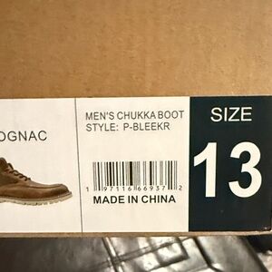 Steve Madden Men's Chukka Boots in Cognac